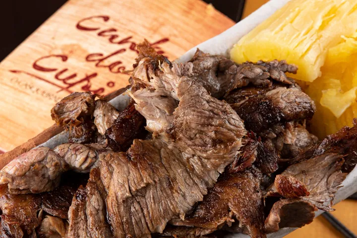 Fotografia gastronômica de sobremesa