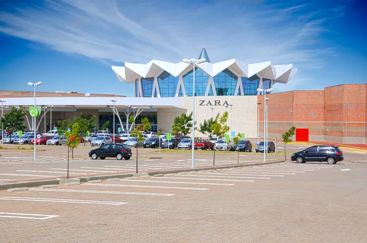 Fotografia de estrutura comercial